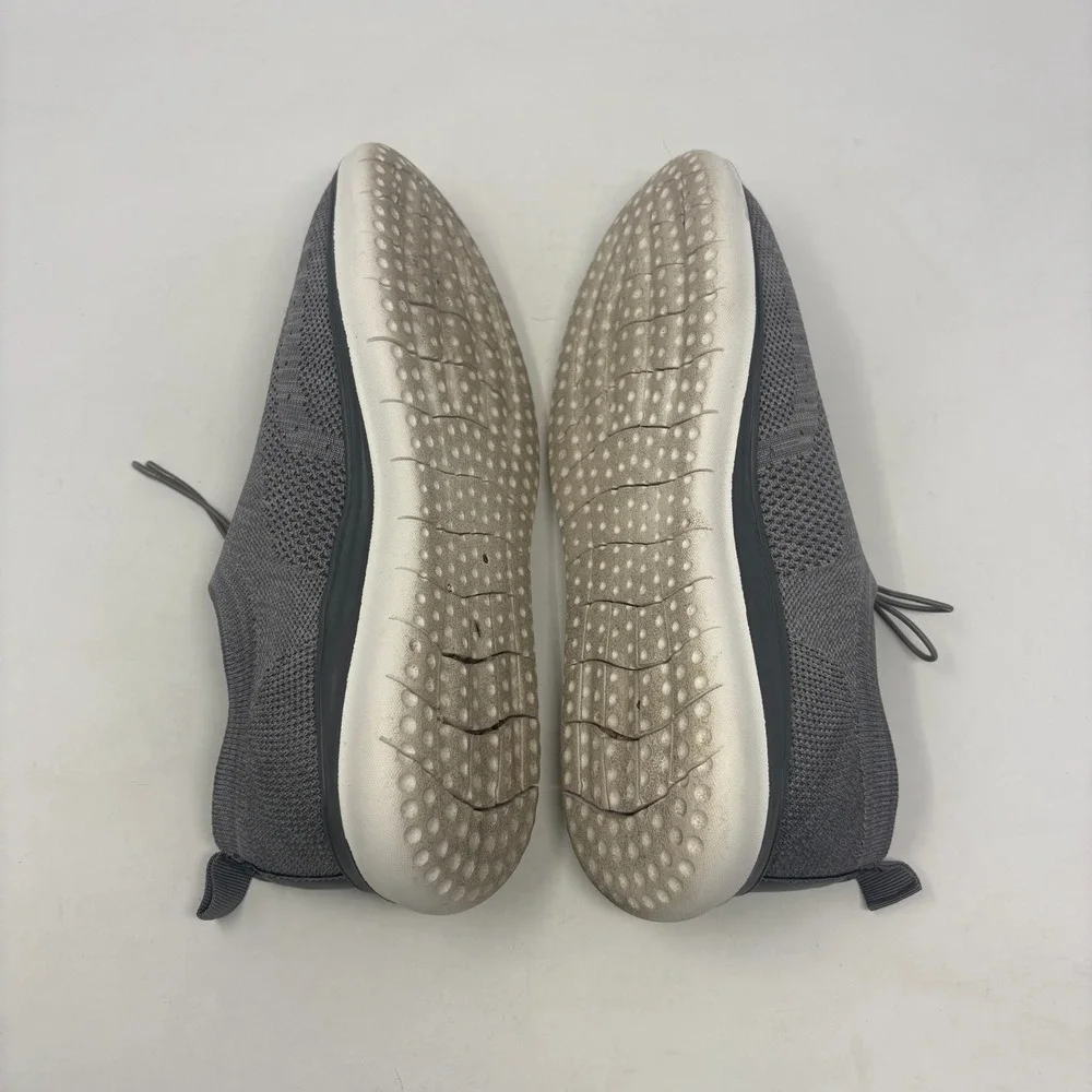 Kenneth Cole Brent Flex Wingtip Oxford‎ Shoes Mens 9.5 Gray Knit Flex System RF